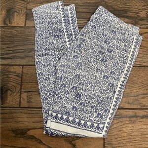 MOTHER Indigo‎ and Cream Patterned Textile